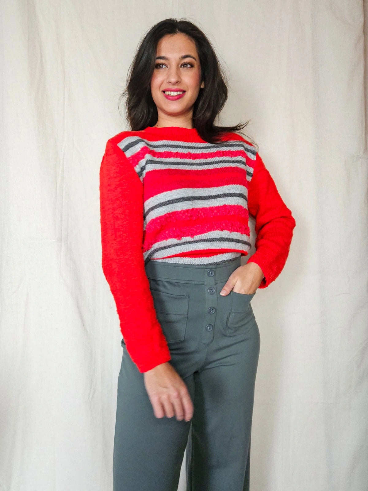 Rouge - gebreide trui | XL