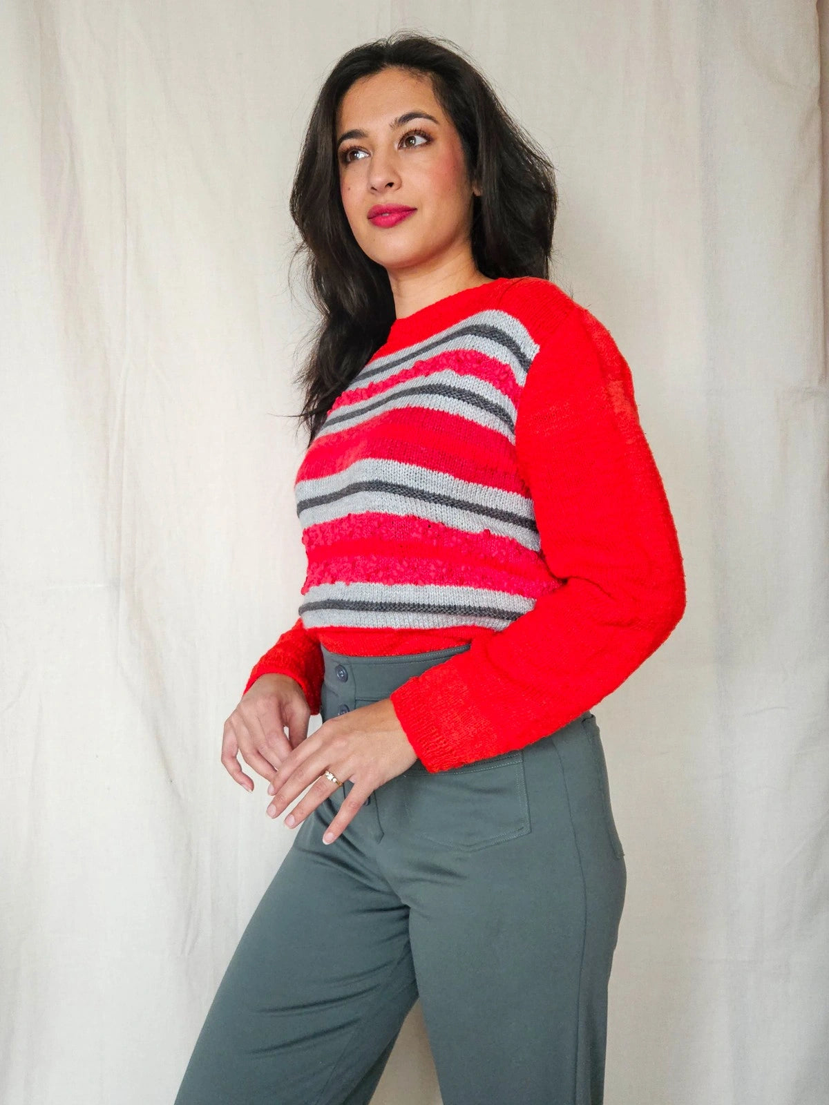 Rouge - gebreide trui | XL