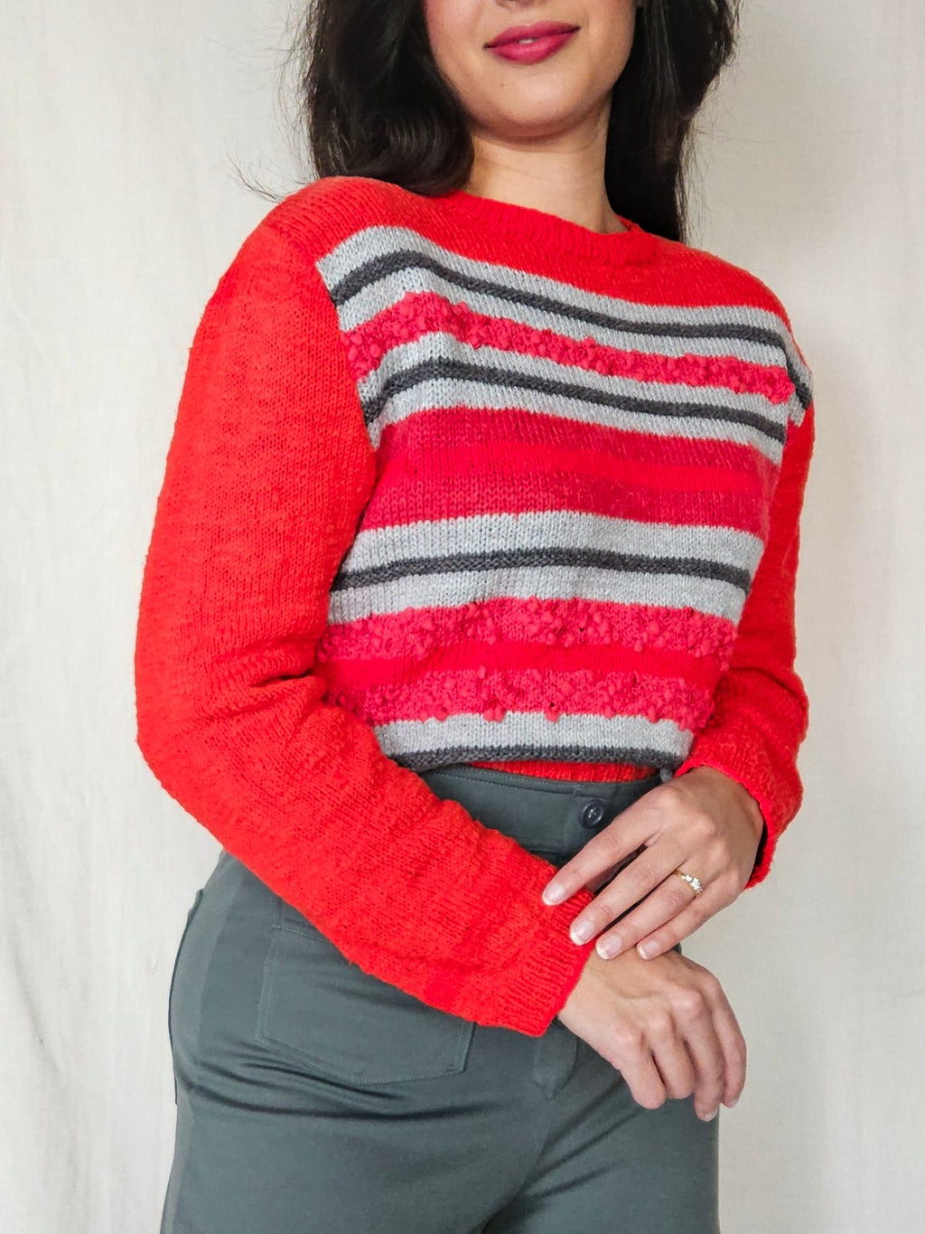Rouge - gebreide trui | XL