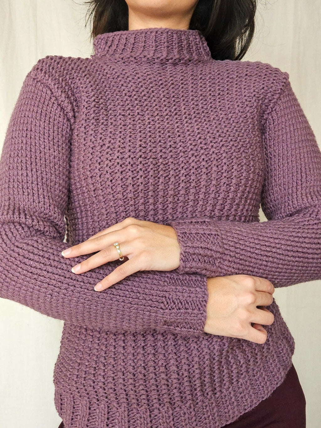 Provence - handgebreide trui | S