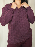 Selene - V-hals trui | XL