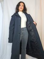 Mare - gewatteerde trenchcoat | 4XL