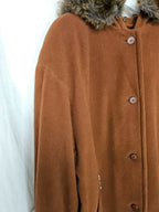 Artemis - wollen capuchon mantel | 3XL