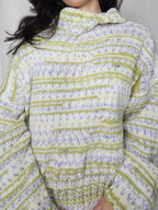 Colette - hand-gebreide cropped trui | free size