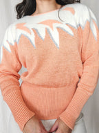 Hebe - fijn-gebreide trui, katoen | S/M