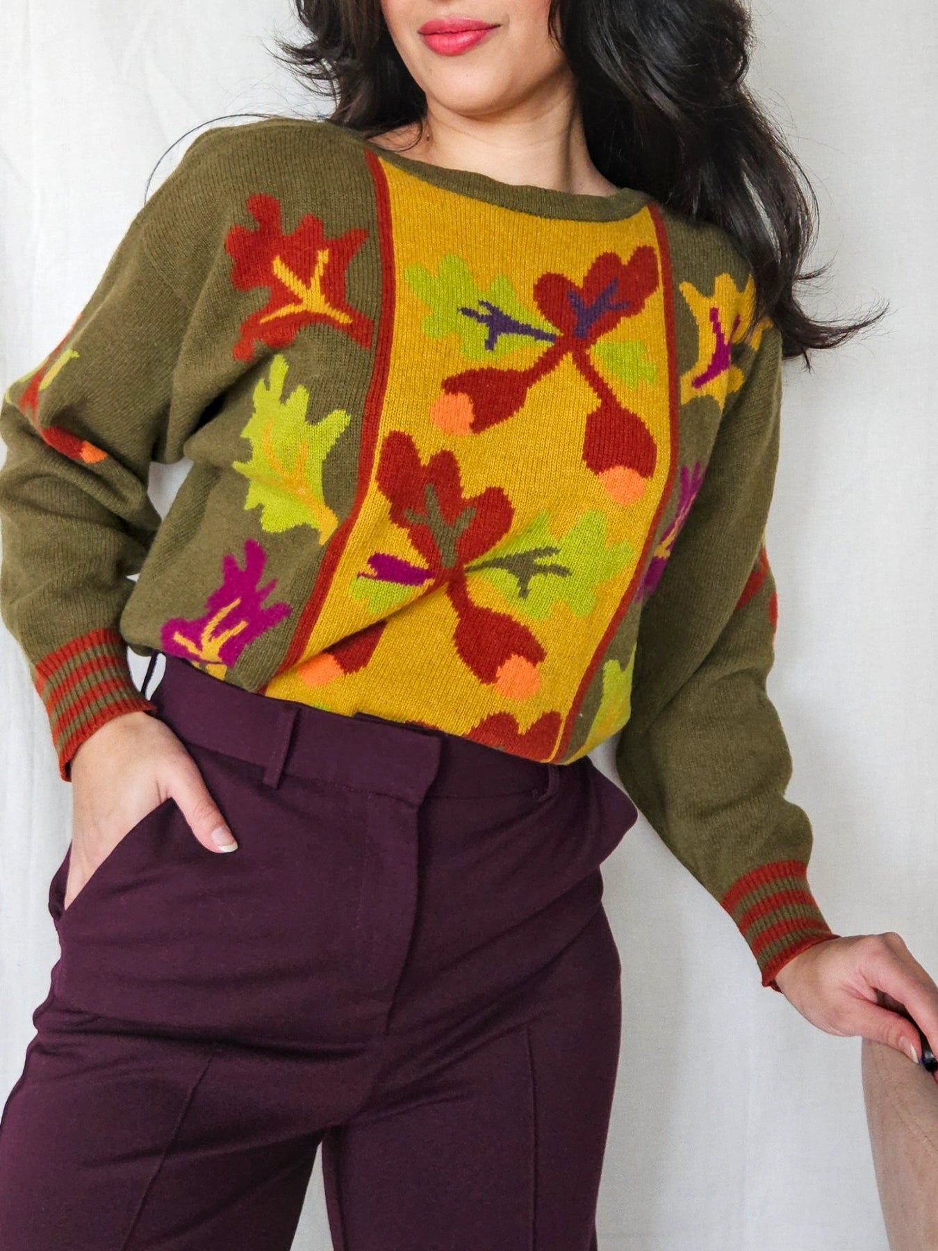 Joy - fijn-gebreide trui, lamswol | XL