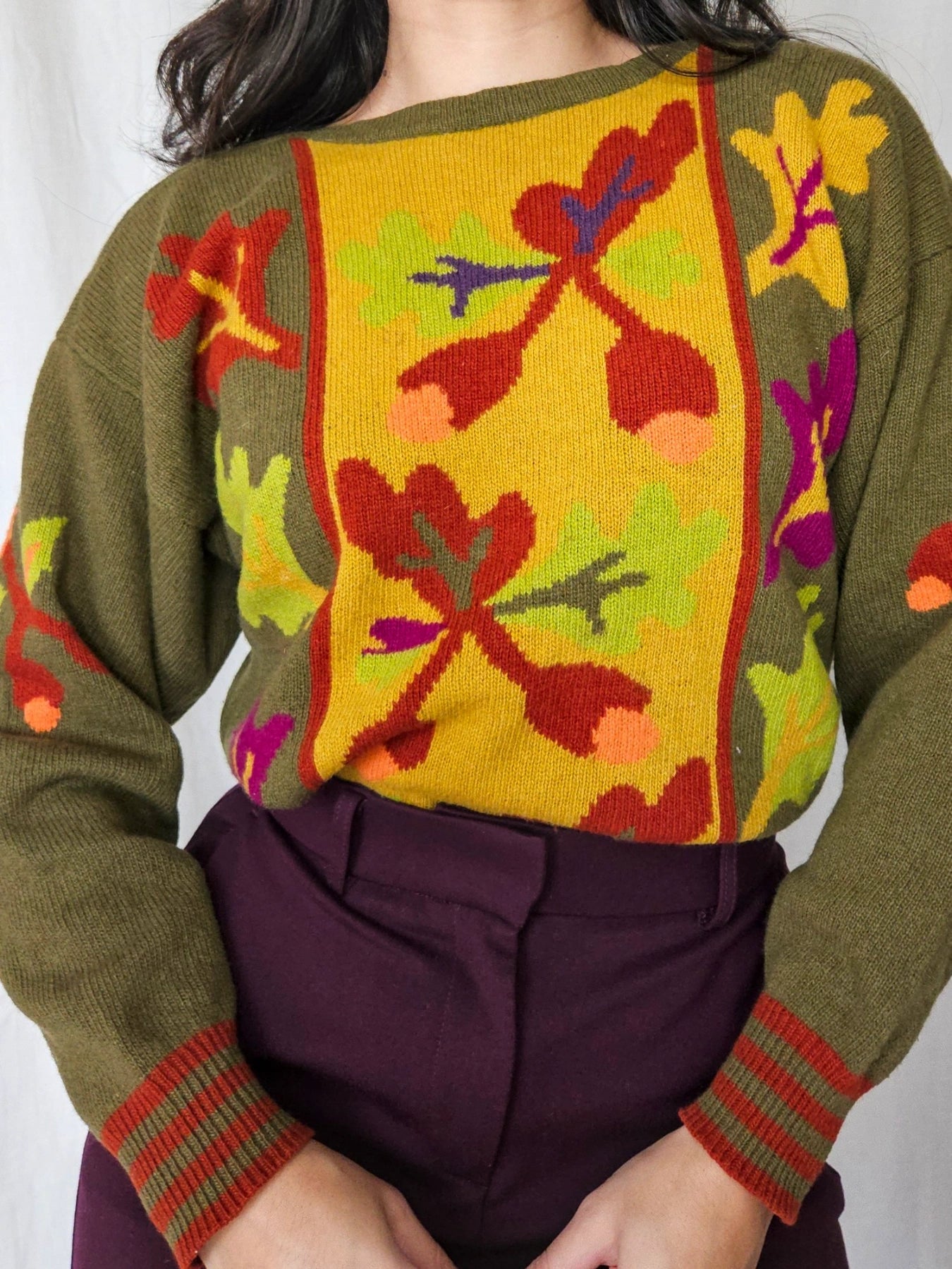 Joy - fijn-gebreide trui, lamswol | XL