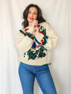 Luca - grof-gebreide trui, 100% virgin wol | 3XL