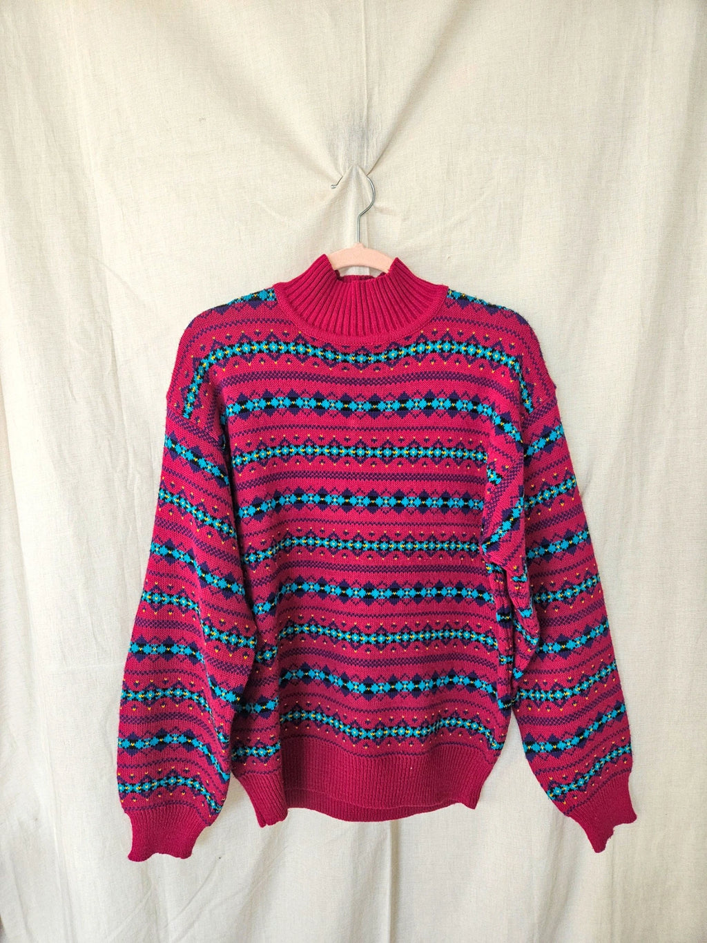 Vienna - fijn-gebreide coltrui, wool blend | XL