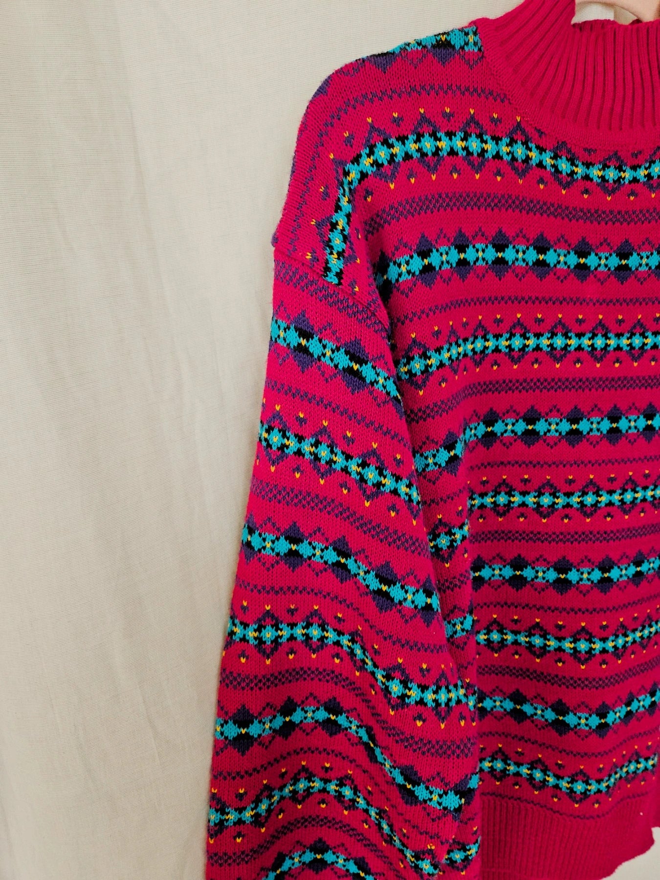 Vienna - fijn-gebreide coltrui, wool blend | XL