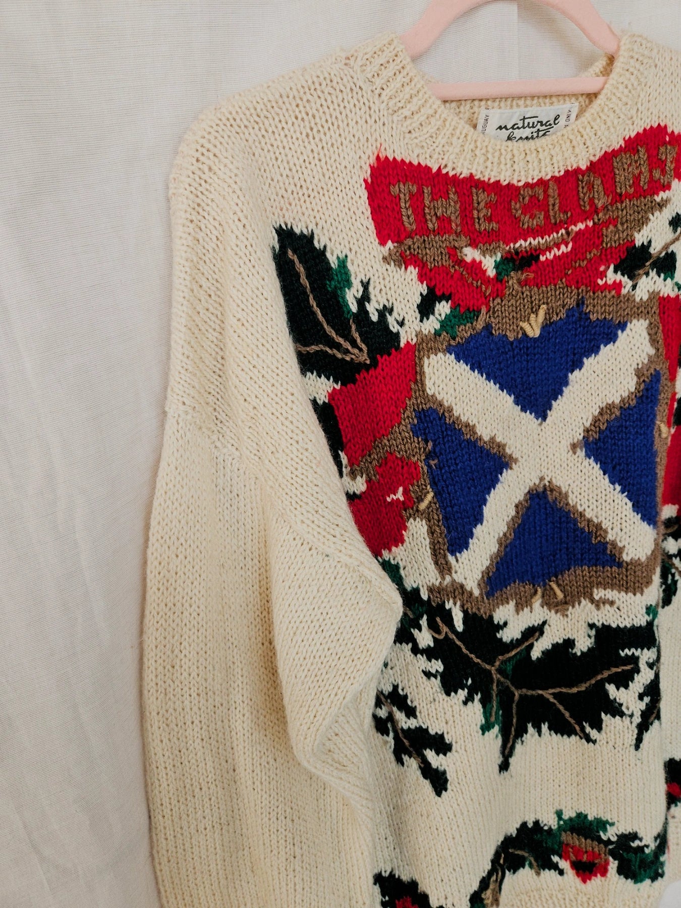 Luca - grof-gebreide trui, 100% virgin wol | 3XL