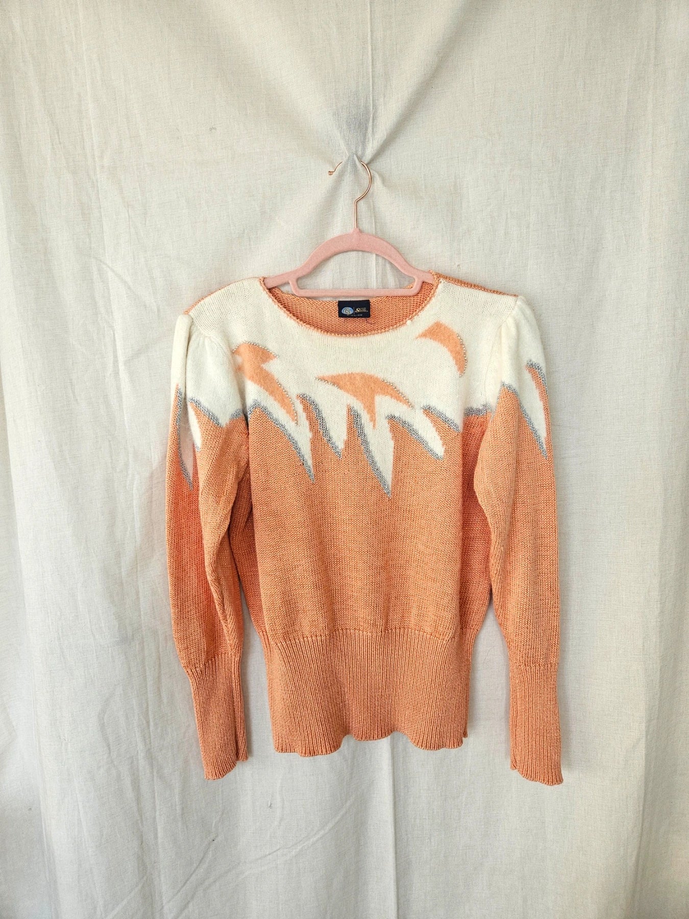 Hebe - fijn-gebreide trui, katoen | S/M