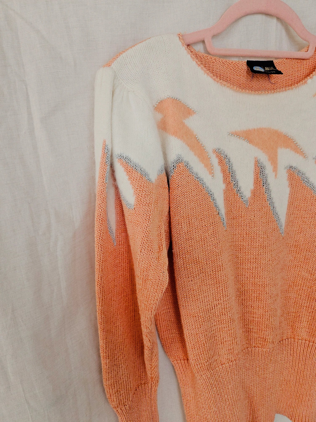 Hebe - fijn-gebreide trui, katoen | S/M