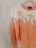 Hebe - fijn-gebreide trui, katoen | S/M