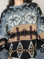 Persephone - winter trui, wool blend | free size