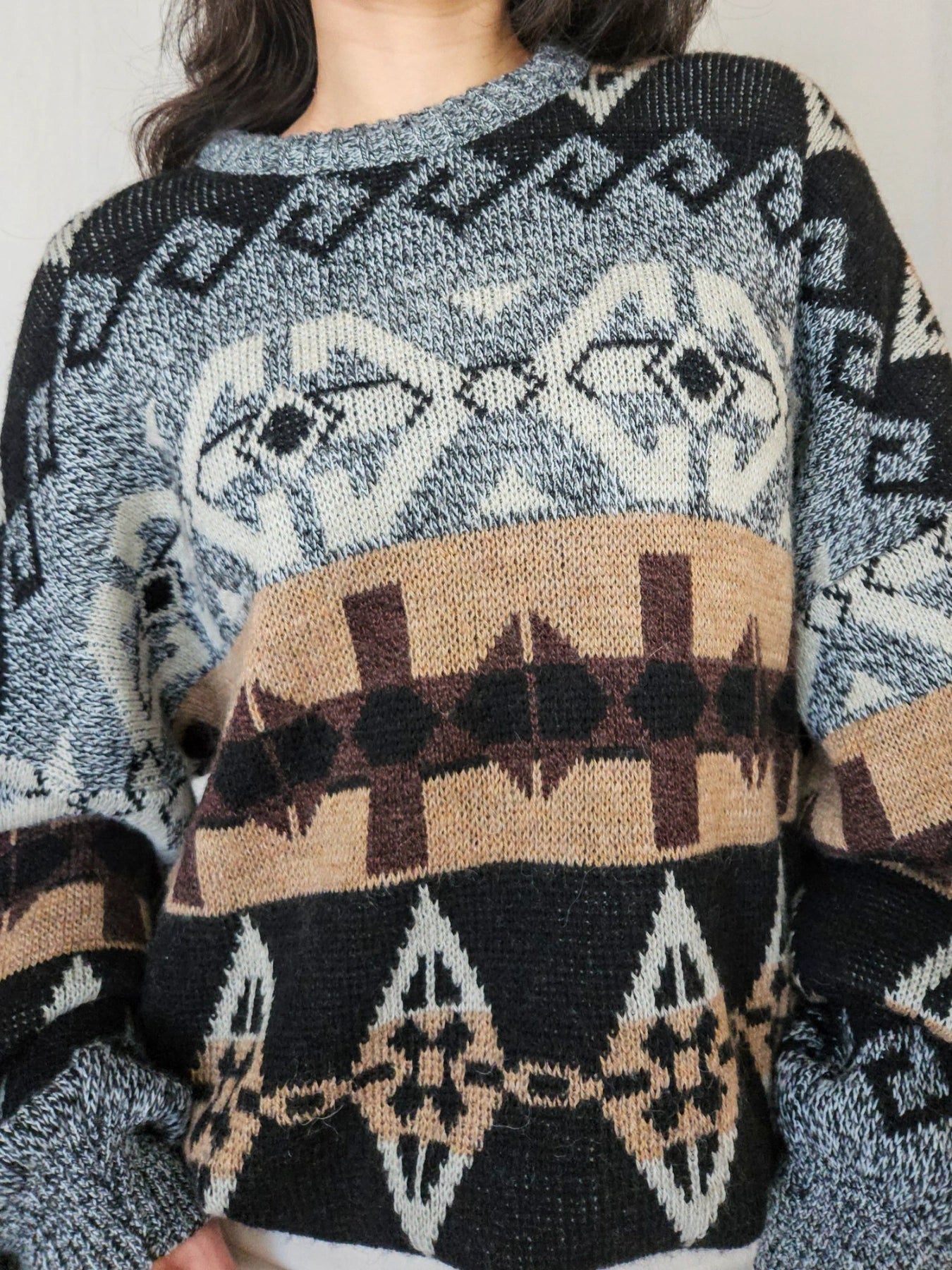 Persephone - winter trui, wool blend | free size