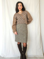 Florence - midi rok, wol | XXL