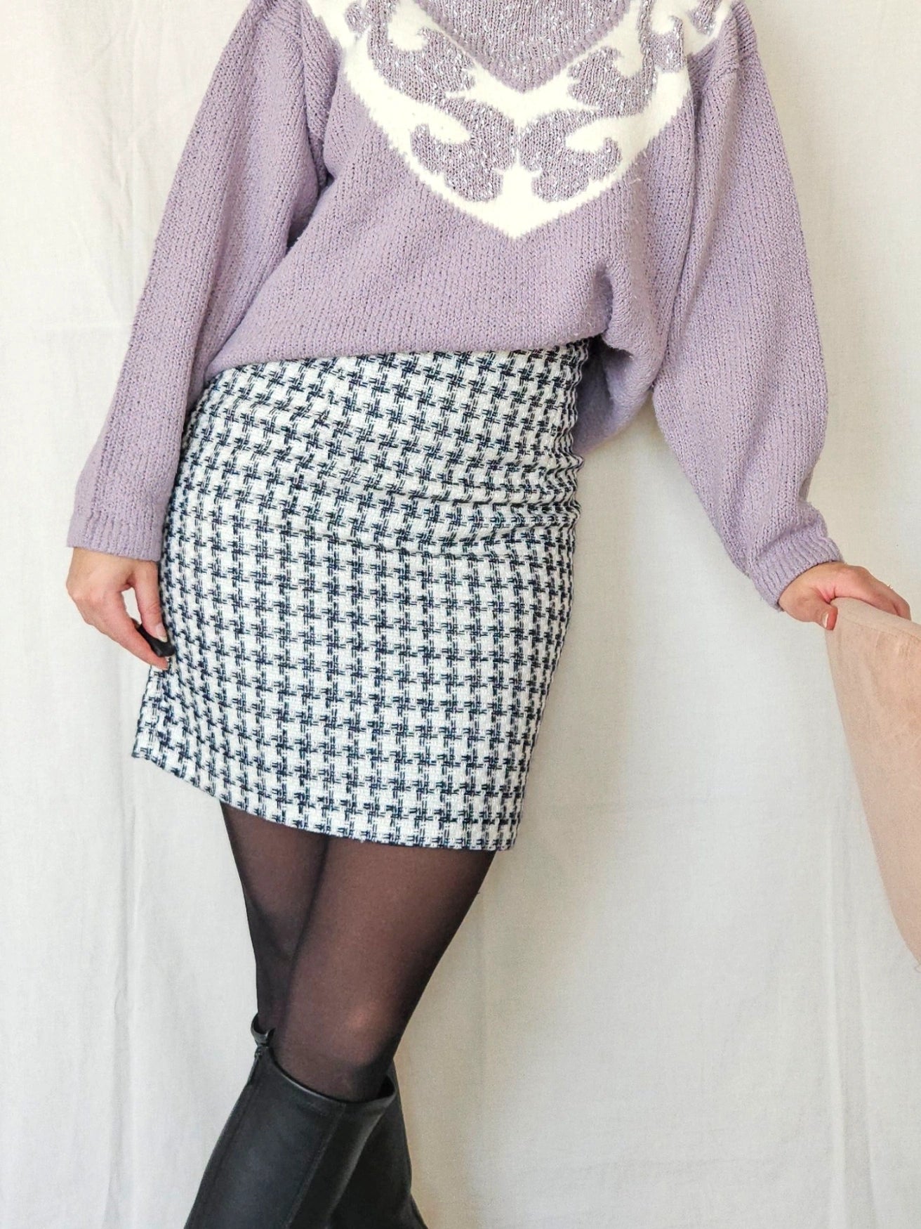 Portofino - gebreide minirok | S