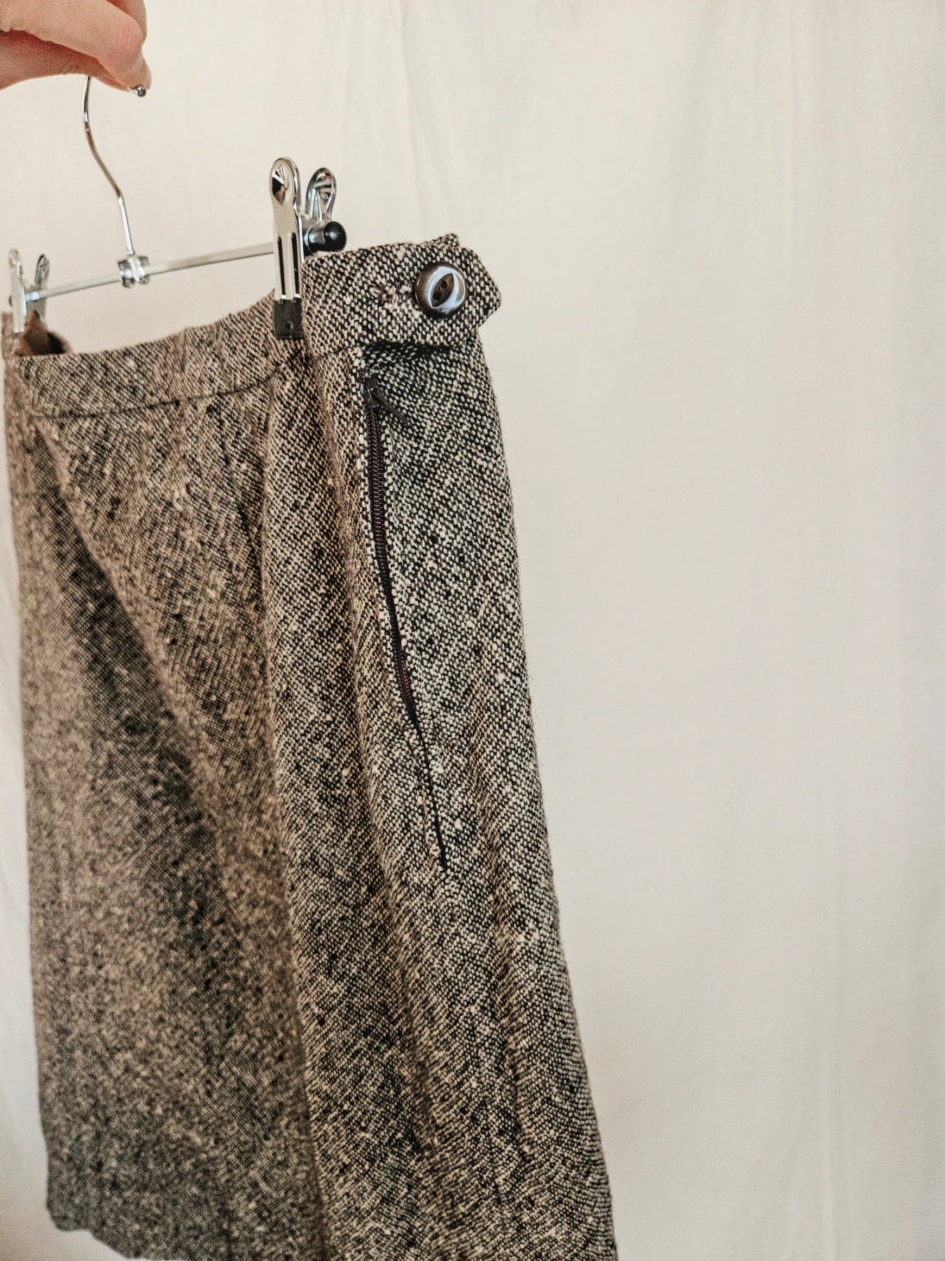 Florence - midi rok, wol | XXL