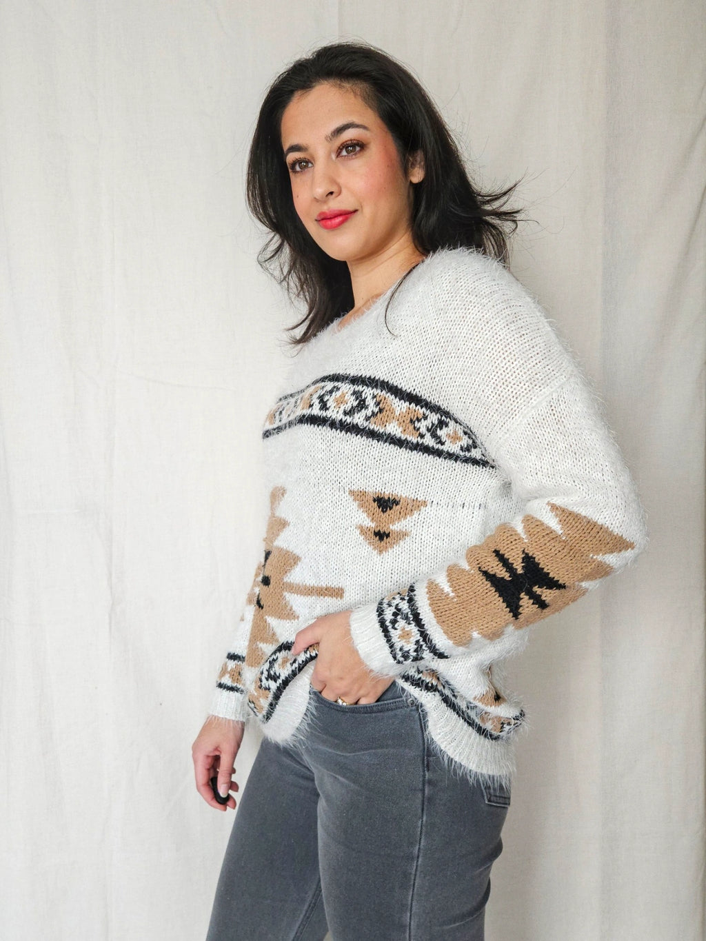 Yara - gebreide trui | M