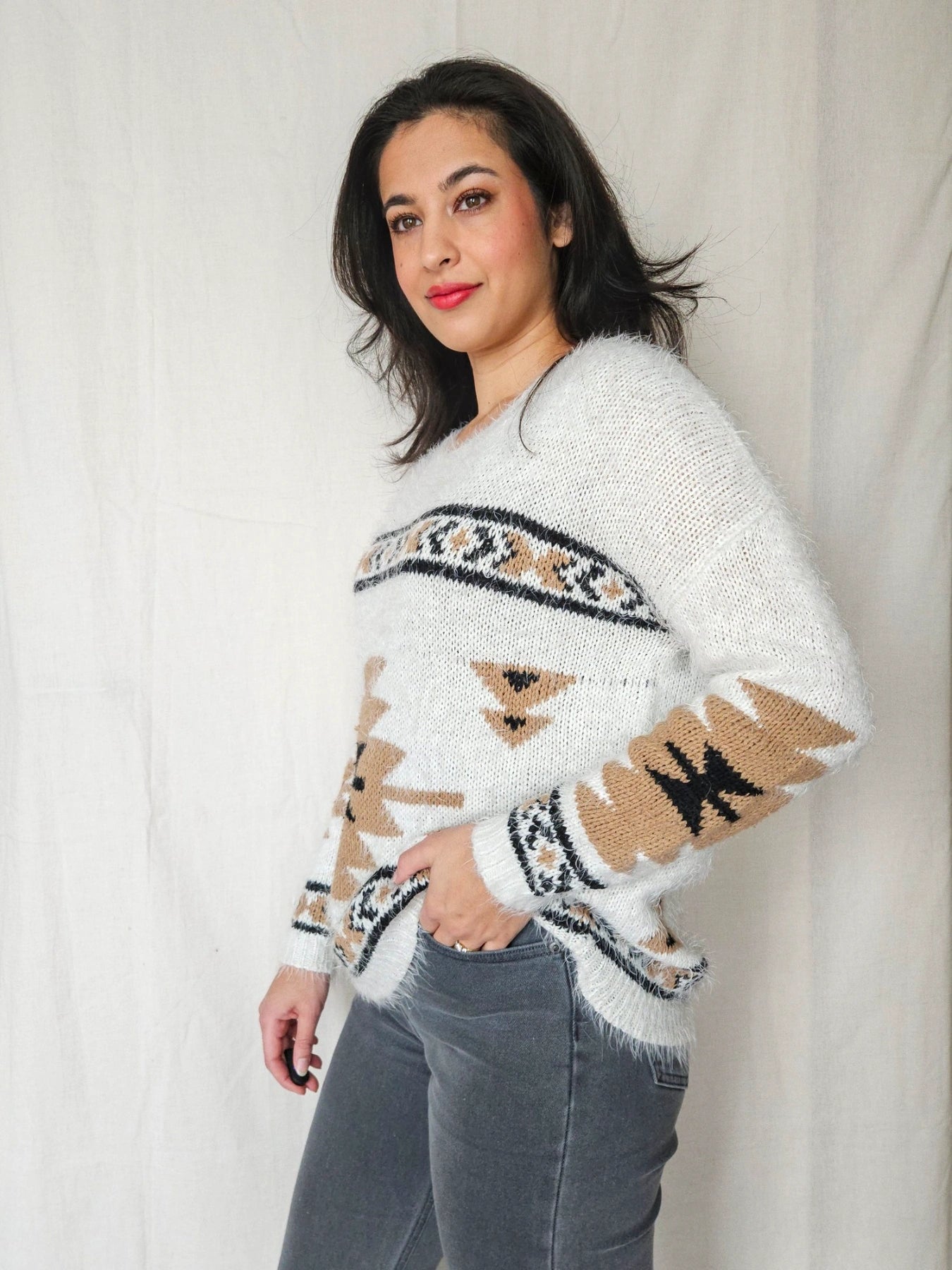 Yara - gebreide trui | M