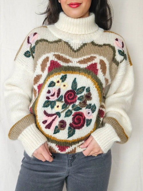 Althea - turtleneck, wool | 4XL