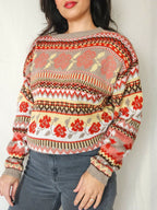 Rosie - gebreide trui | free size