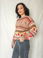 Rosie - gebreide trui | free size