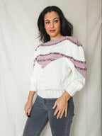 Vera - korte trui, wool blend | L