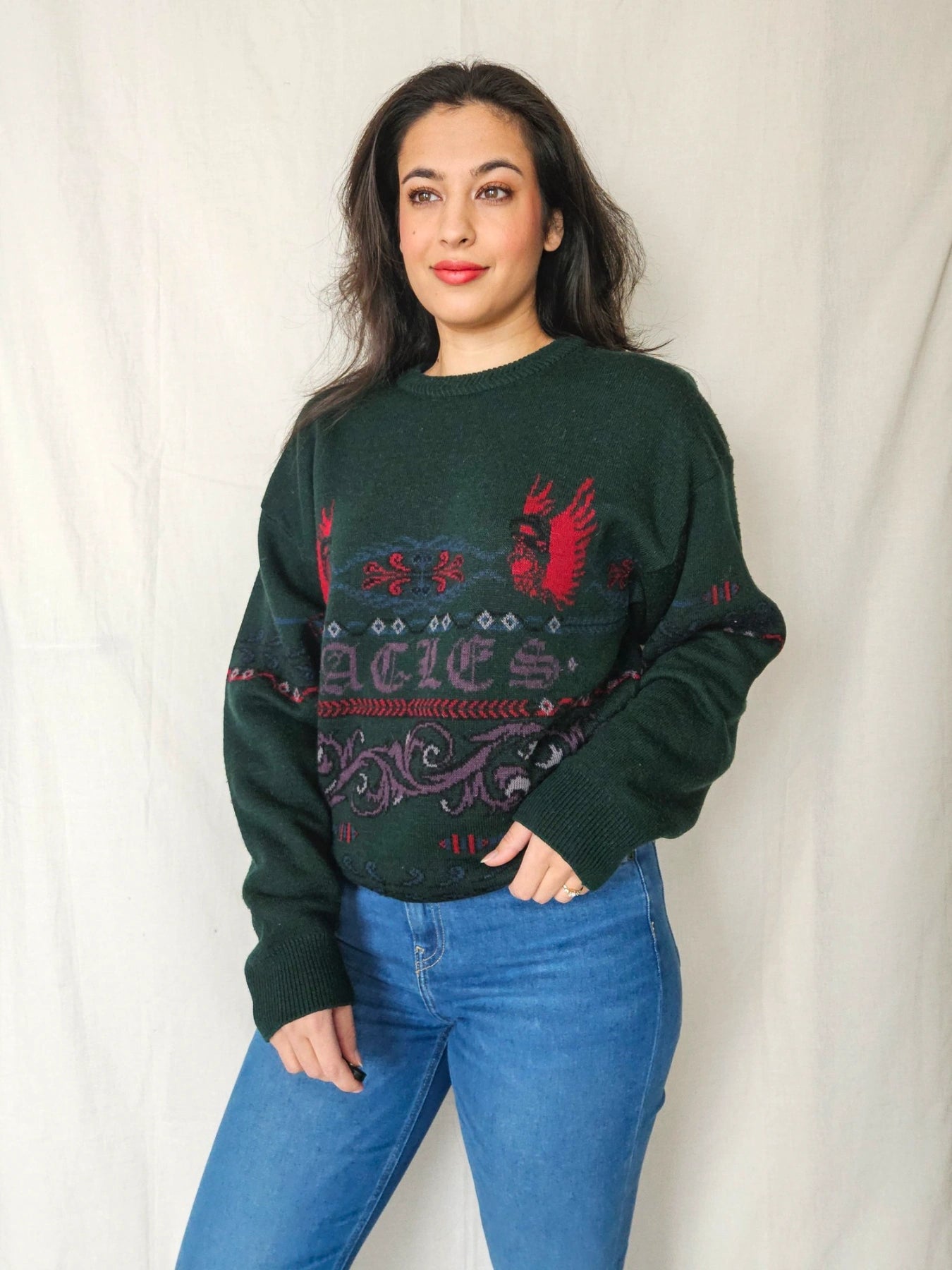 Cleo - gebreide trui | 4XL