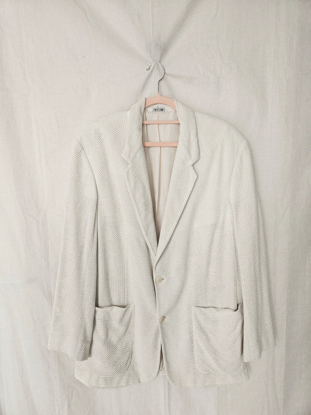 Wave - blazer met structuur | 3XL