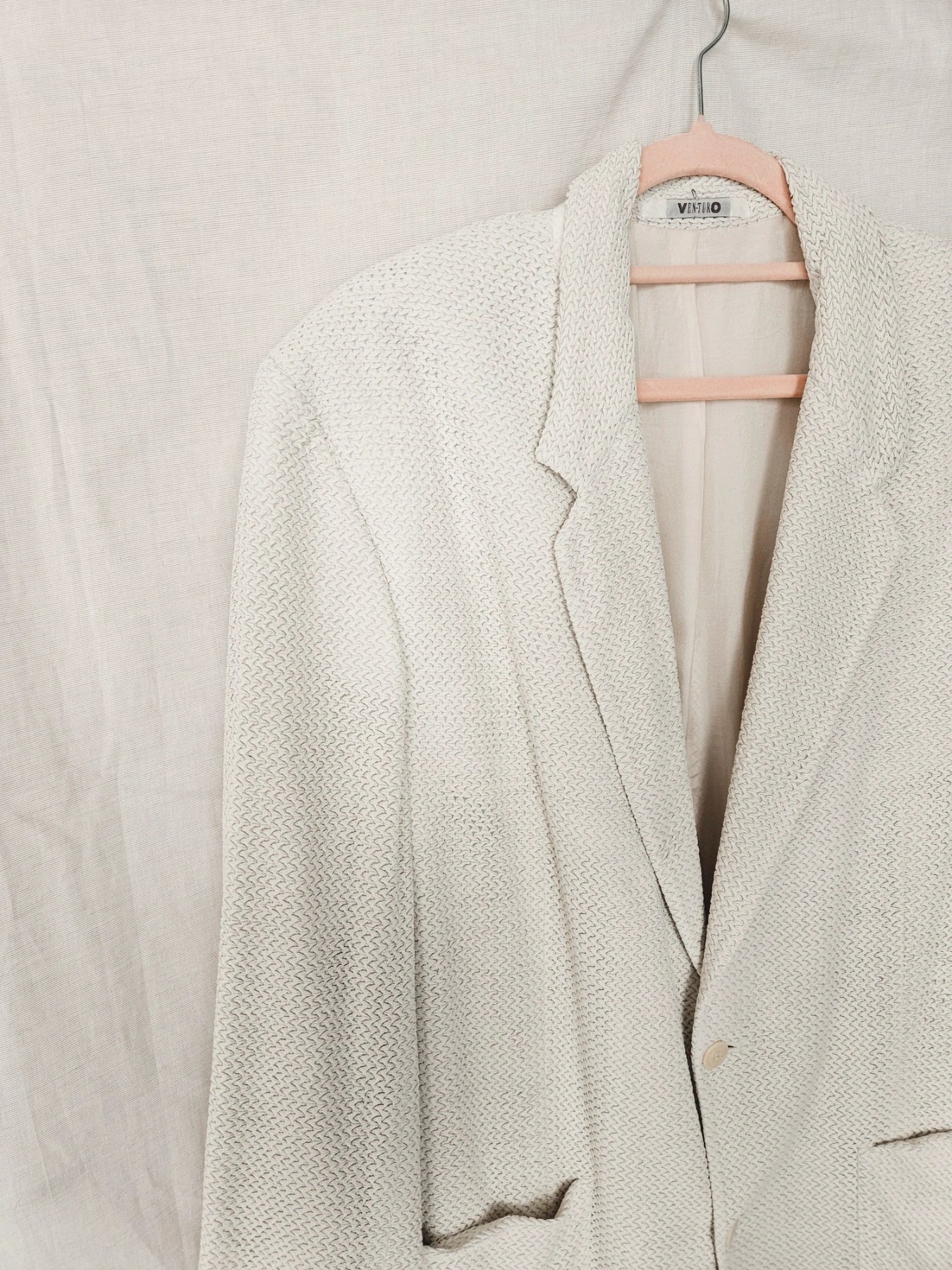 Wave - blazer met structuur | 3XL