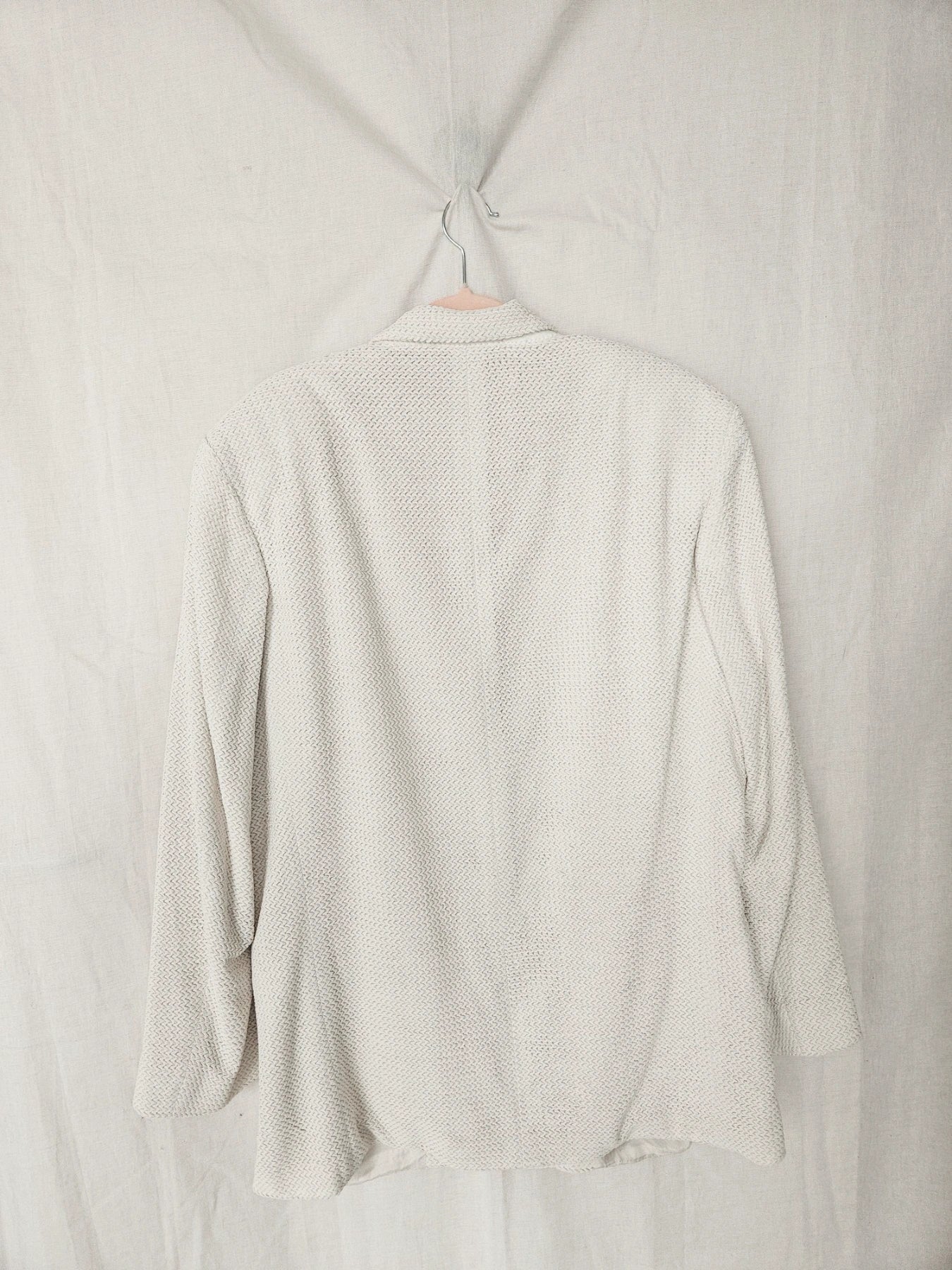 Wave - blazer met structuur | 3XL