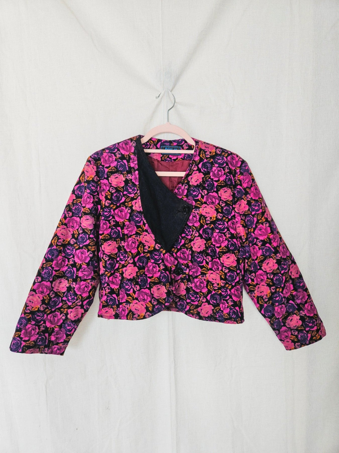 Flora - cropped jasje, fleece | S
