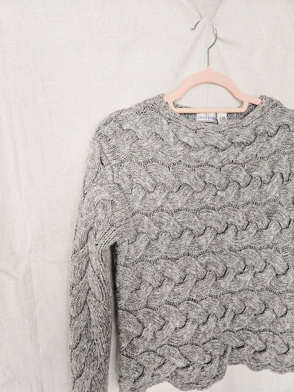 Cassia - structuur trui, wool blend | S