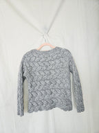 Cassia - structuur trui, wool blend | S