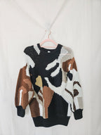 Elin - 80s trui, wool blend | L