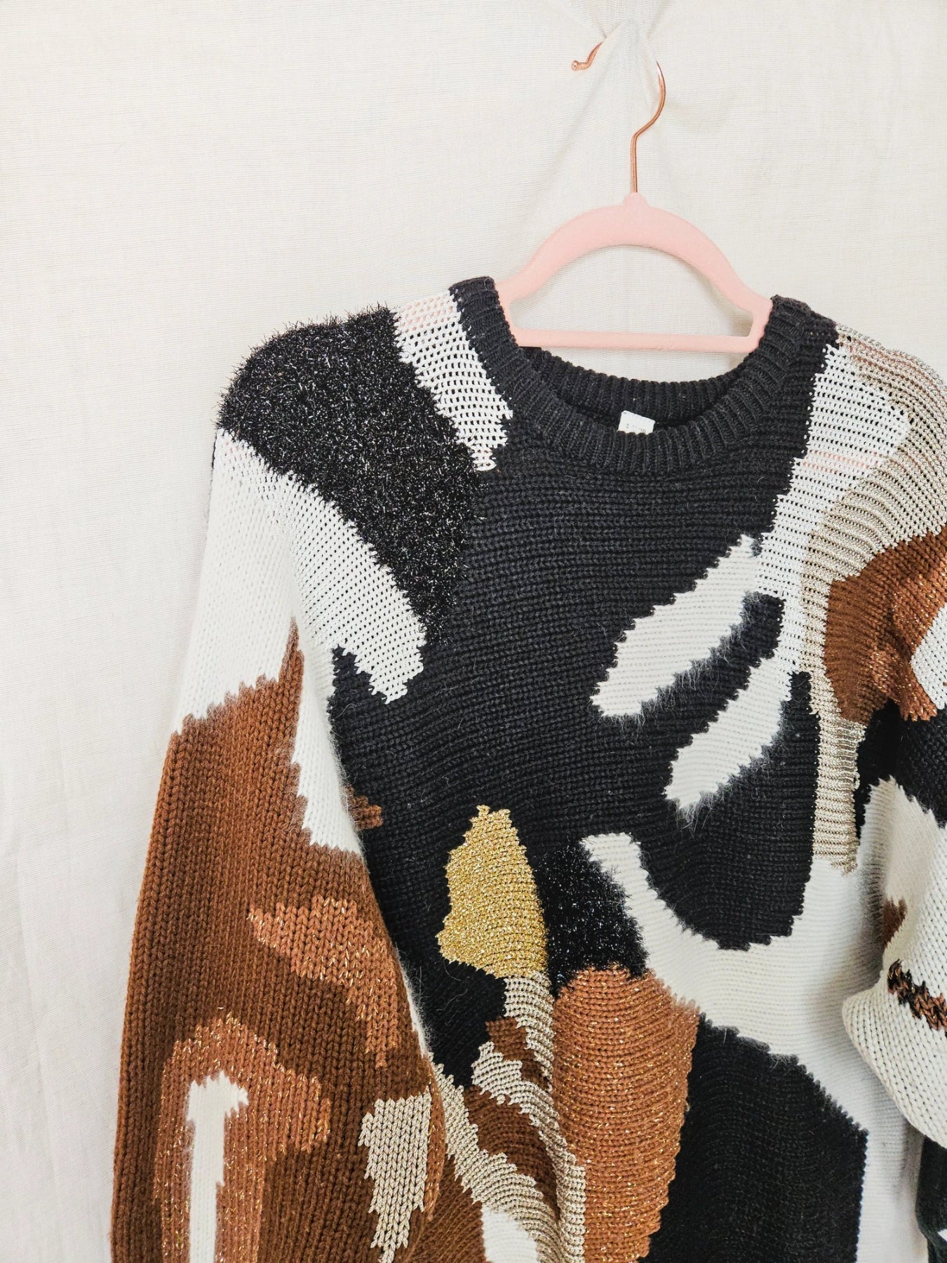 Elin - 80s trui, wool blend | L