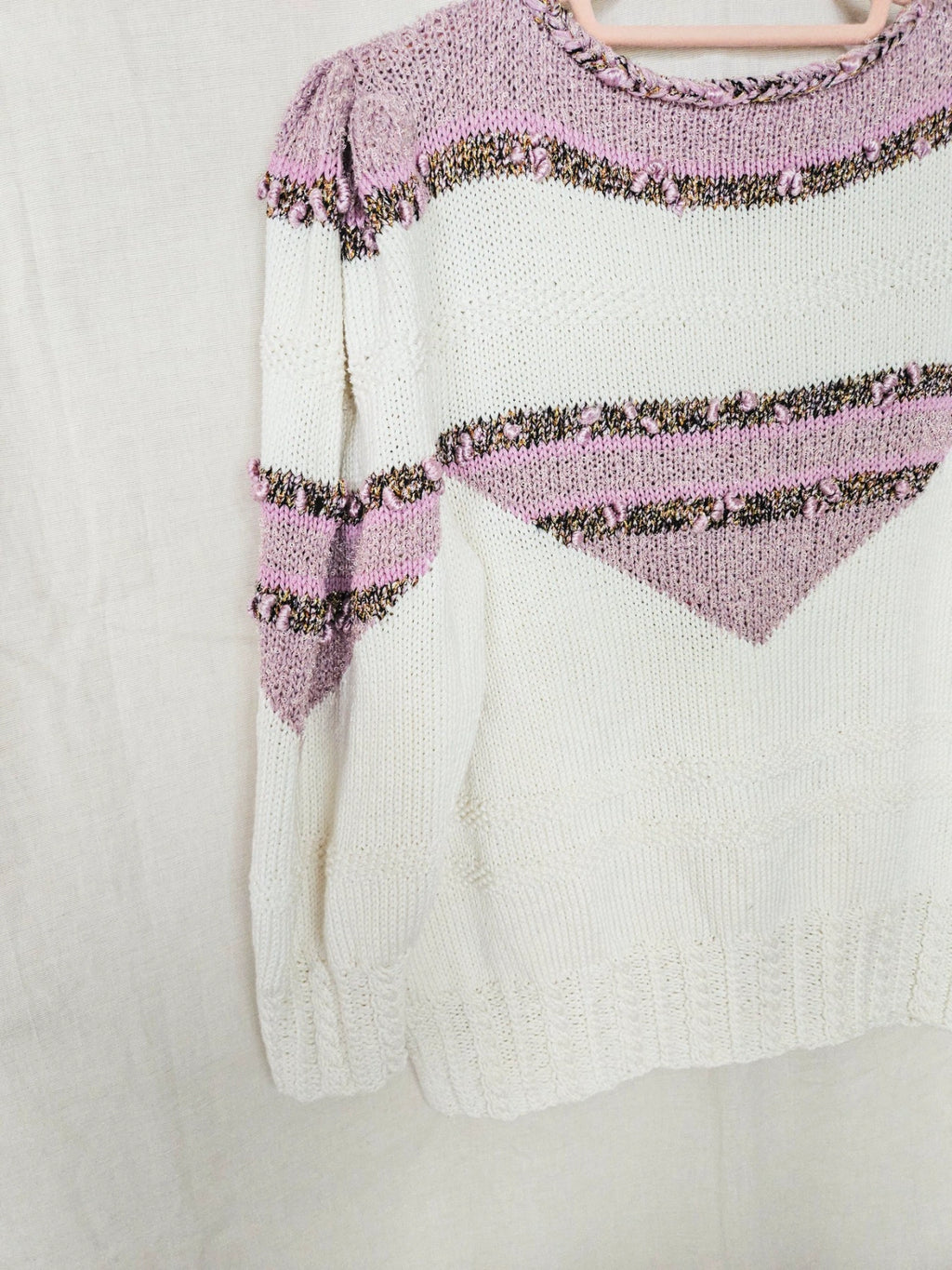 Vera - korte trui, wool blend | L