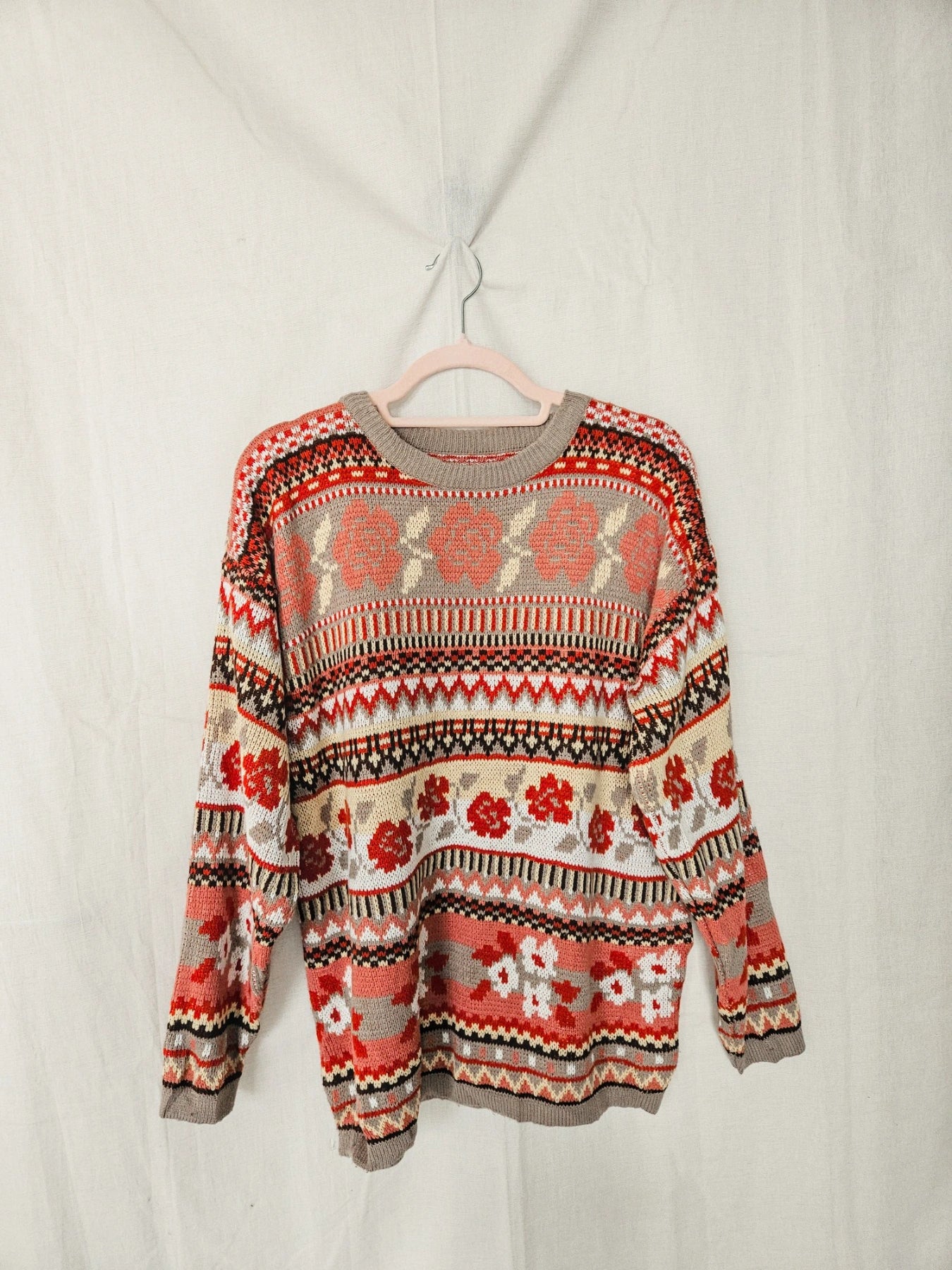 Rosie - gebreide trui | free size