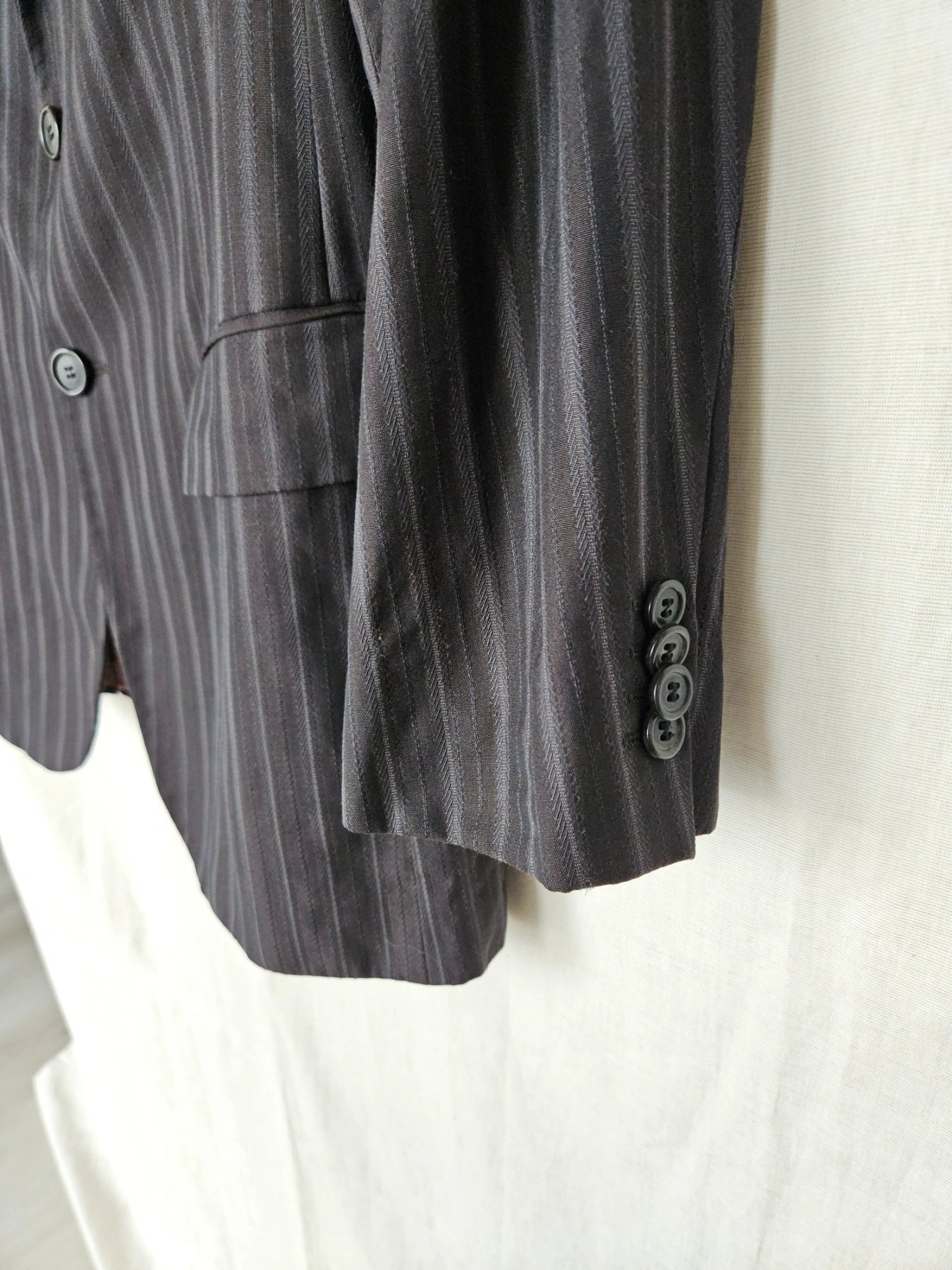 Novi - gestreepte blazer Hugo Boss, scheerwol | M