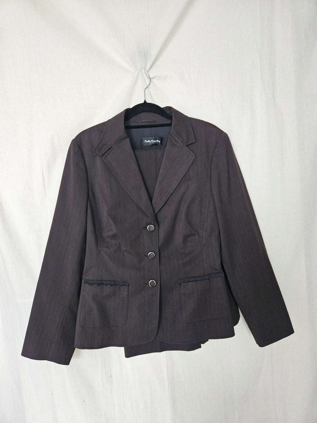 Betty - tweedelig pak, chocolate brown | 2XL