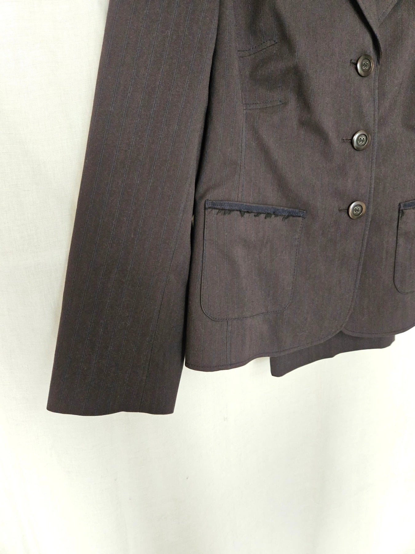 Betty - tweedelig pak, chocolate brown | 2XL