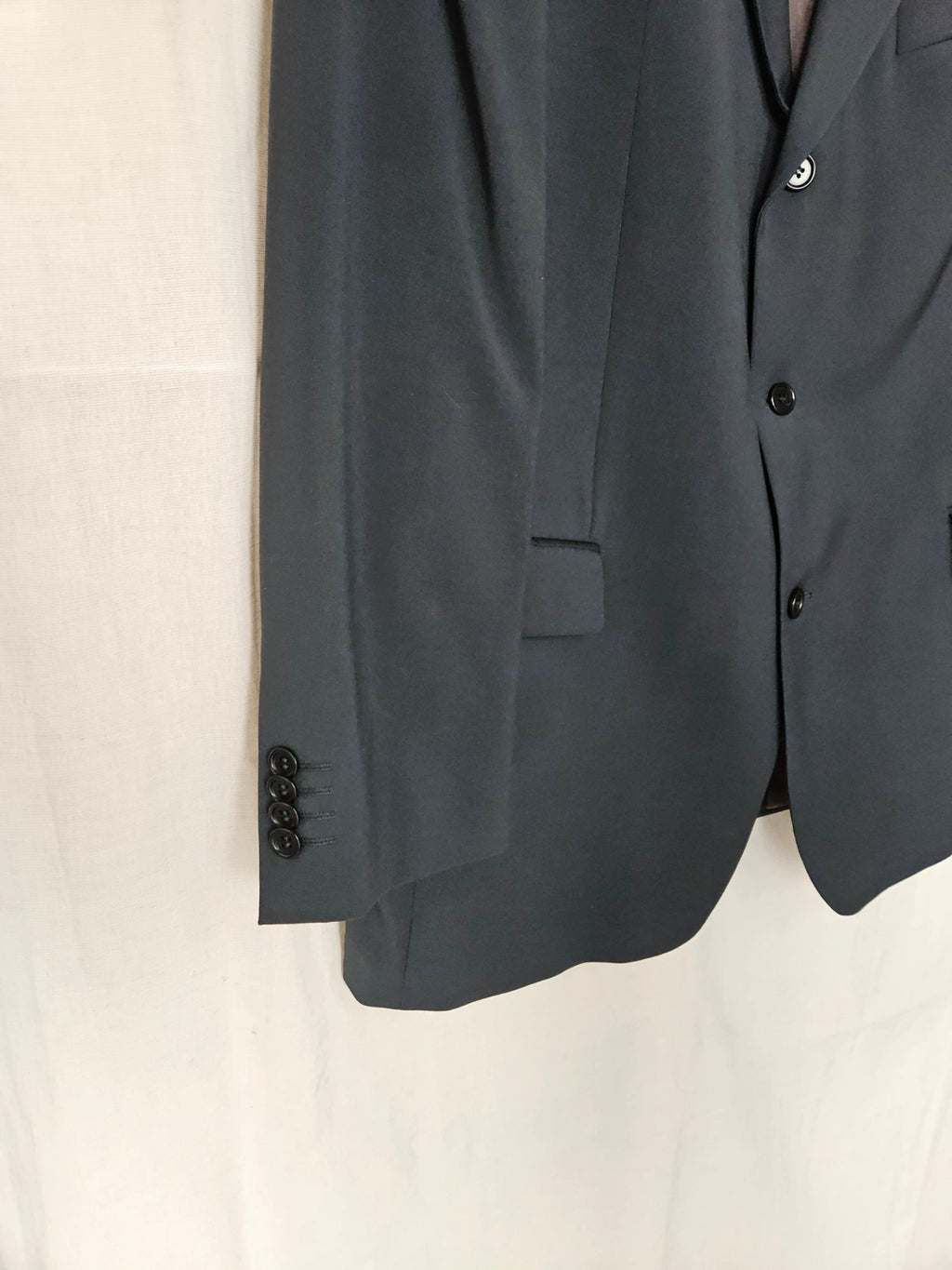 Kira - ash green blazer, new wool | 3XL