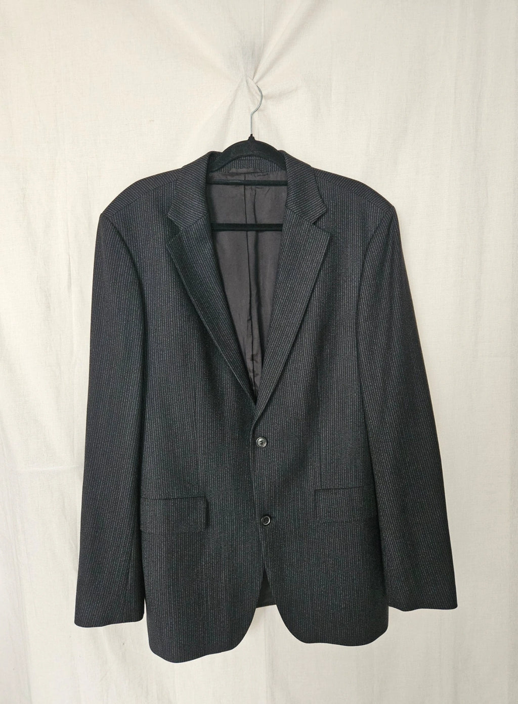 Liv - pinstripe blazer Hugo Boss, virgin wool | 3XL