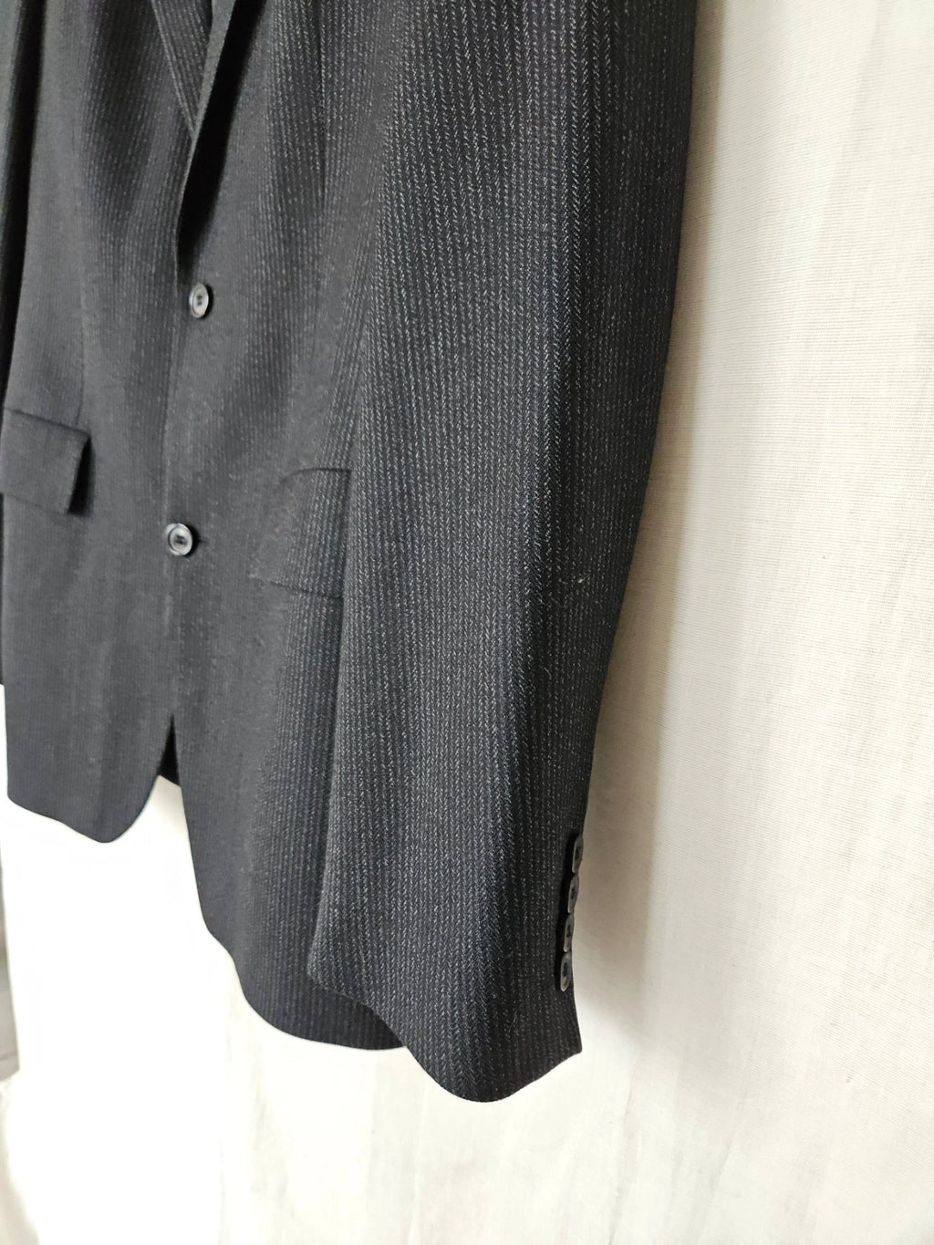 Liv - pinstripe blazer Hugo Boss, virgin wool | 3XL
