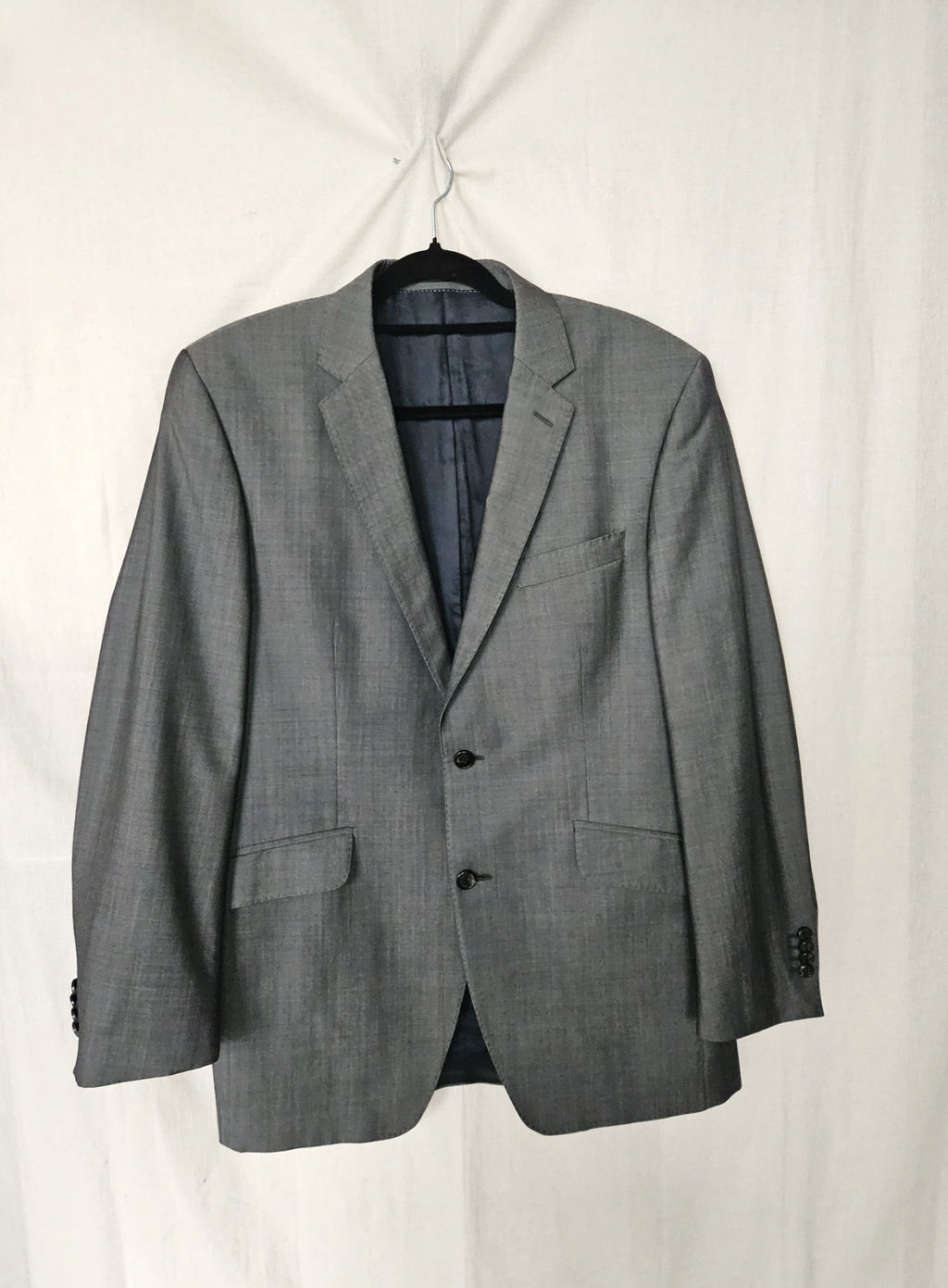 Feline - gray blazer, pure wool & mohair | 2XL