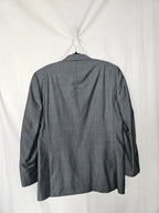 Feline - gray blazer, pure wool & mohair | 2XL