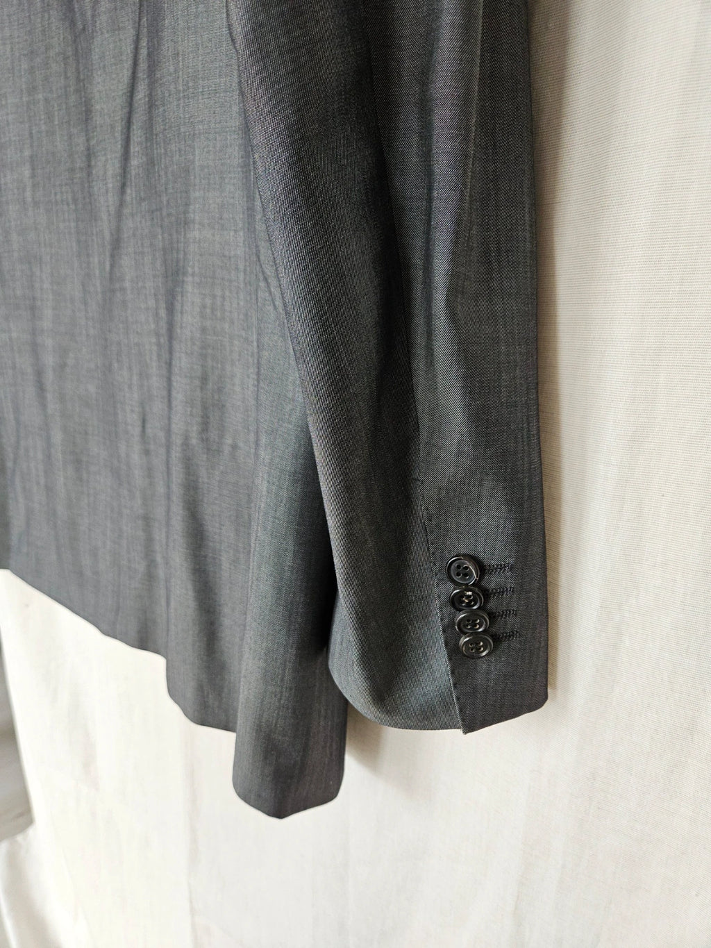 Feline - gray blazer, pure wool & mohair | 2XL