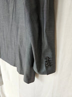 Feline - gray blazer, pure wool & mohair | 2XL